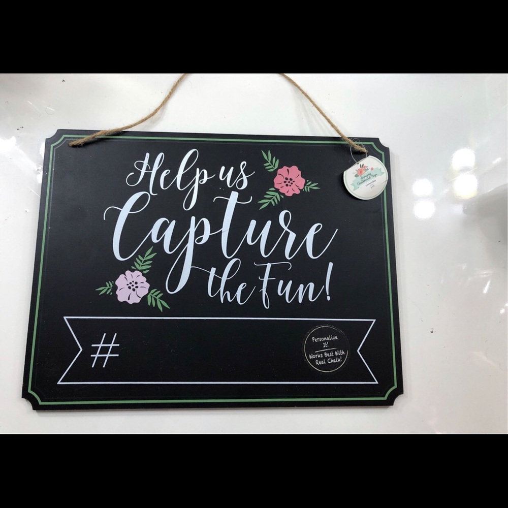 All Event Reversible Chalkboard Sign